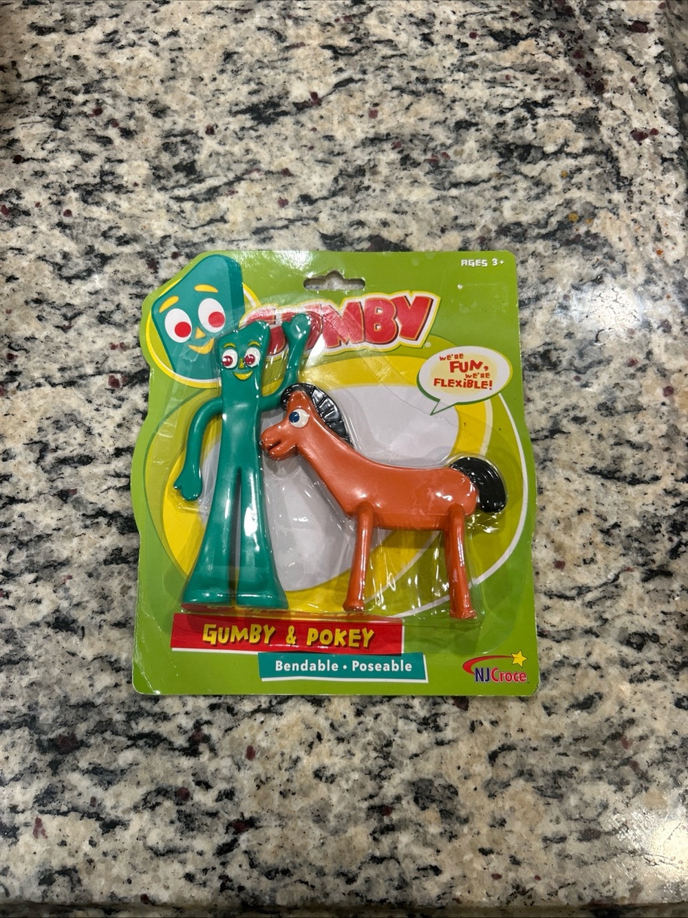 Vintage Gumby & Pokey Figures - Retro Animation Characters 2014